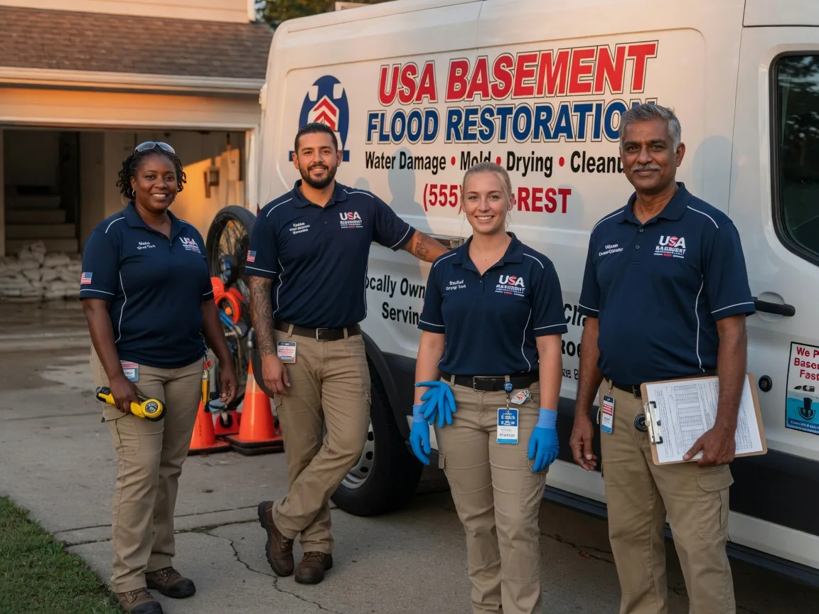 Basement Flood Cleanup company in Silver Lake, WI